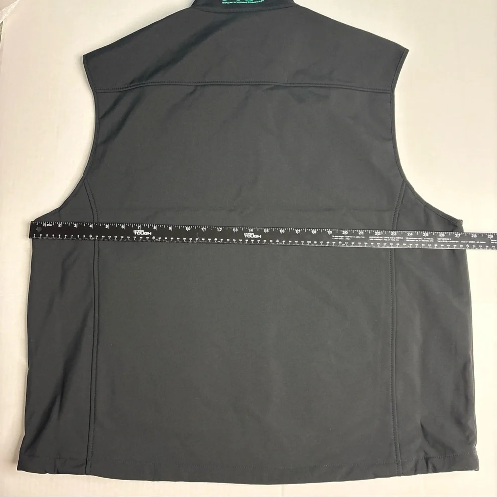 Mojo Sportswear Men 2XL Vest New Tags Black Octopus Ink Teal Liner M-VST9250